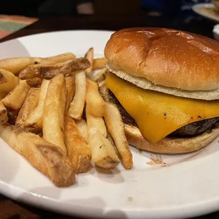 Kid's Cheeseburger &amp; Fries