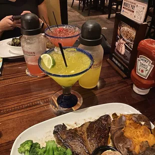Mango Margarita Strawberry Margarita Renegade Sirloin Sweet Potato