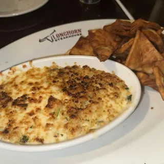 Parmesan Crusted Spinach Dip