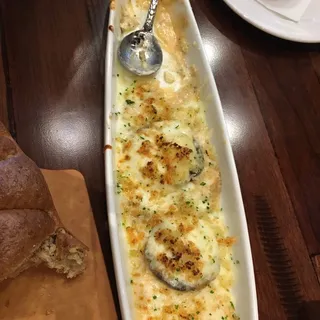 White Cheddar Stuffed Mushrooms