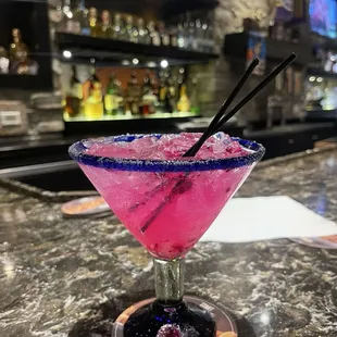 Dragon fruit margarita