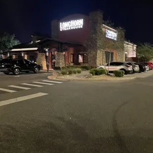 Front of restaurant