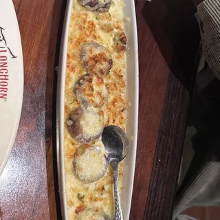 White Cheddar Stuffed Mushrooms