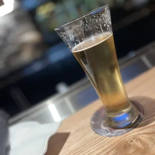 120z Glass of Miller Lite