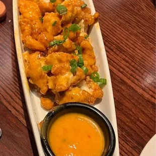 More yummy stuff , Chicken bites with Thai sauce