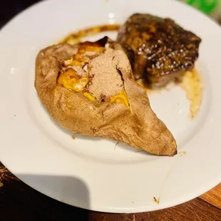 Flo's Filet with Sweet Potato