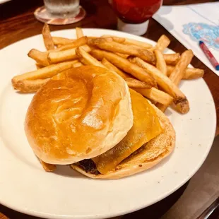 Cheeseburger with Fries