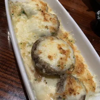 White Cheddar Stuffed Mushrooms