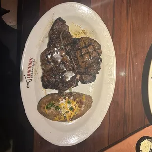 Longhorn porter house