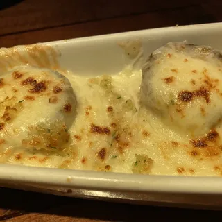 White Cheddar Stuffed Mushrooms