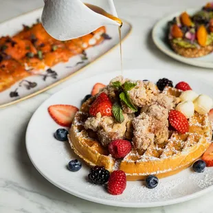 Chicken &amp; Waffles