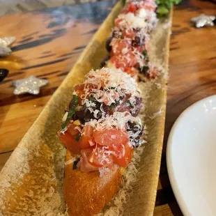 Bruschetta appetizer