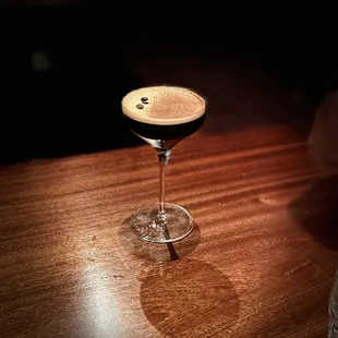 Chocolate espresso martini.
