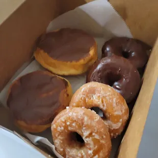 a box of doughnuts