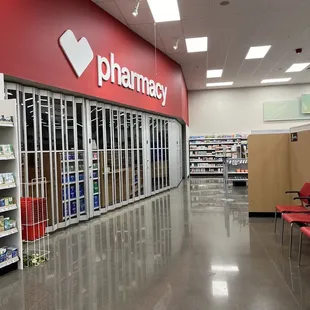 Pharmacy fully stocked