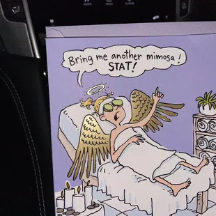 Birthday card for tomorrow&apos;s birthday dinner