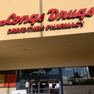 the front of the store