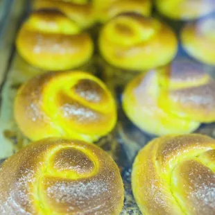 a variety of pastries