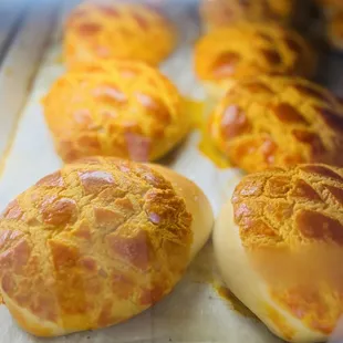 a variety of pastries
