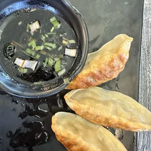 Potstickers after my kids got to it