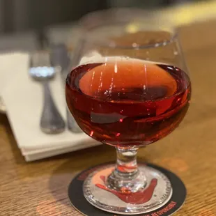 This cherry cider was amazing!