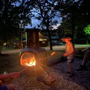 Nothing better than roasted s'more