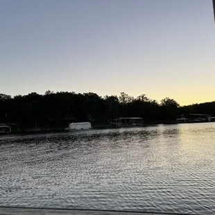 View off the resort dock