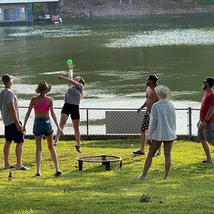 A little family, friends competition