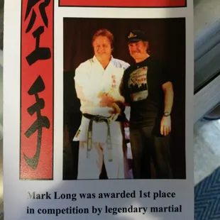 Mark Long and Chuck Norris