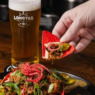 Longtab Pulled Pork Nachos