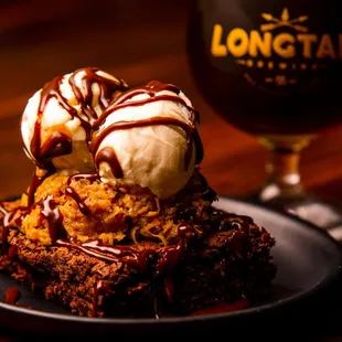 German Chocolate Brownie