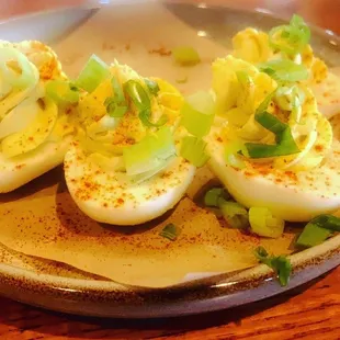 The yummy eggs at Longtrees
