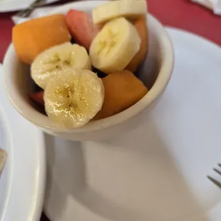 Cup of fruit