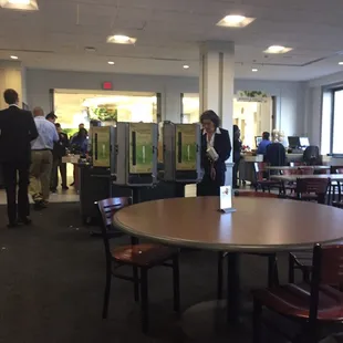 Longworth cafeteria.