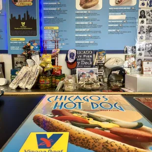 sushi and sashimi, interior