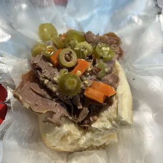 6" Italian Beef