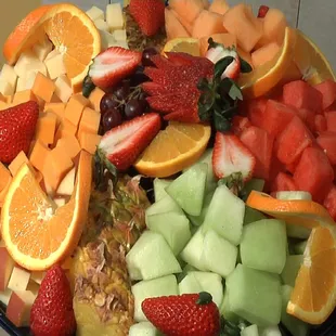 a fruit platter