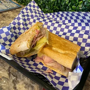 The Pressed Cuban Sandwich was fabulous! Excellent service. Go check it out.