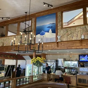  view of the dining area