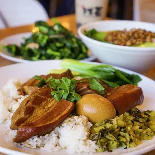 Braised Pork Over Rice