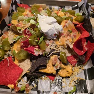 nachos, food