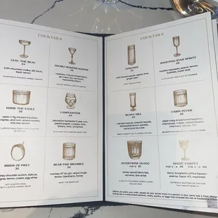 Specialty cocktails