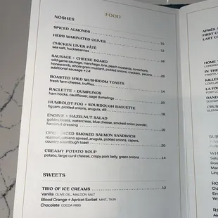 Food choices