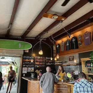 Fun atmosphere inside