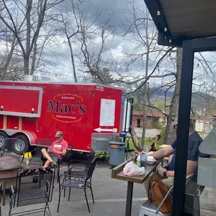 Outdoor seating