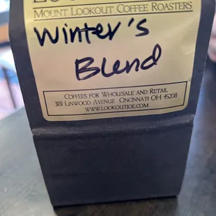 Dark roast coffee beans