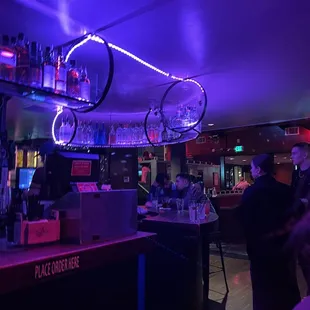 bar area