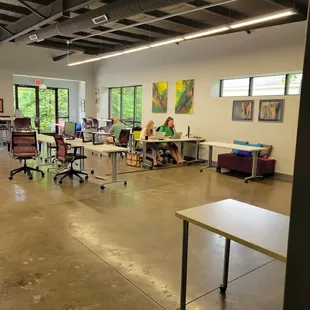 1 of the co-working areas