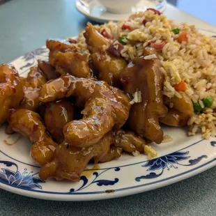 Lunch special - Mandarin chicken