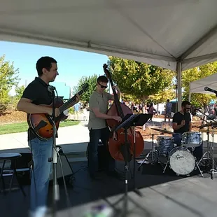 Live Jazz at the festival :-)